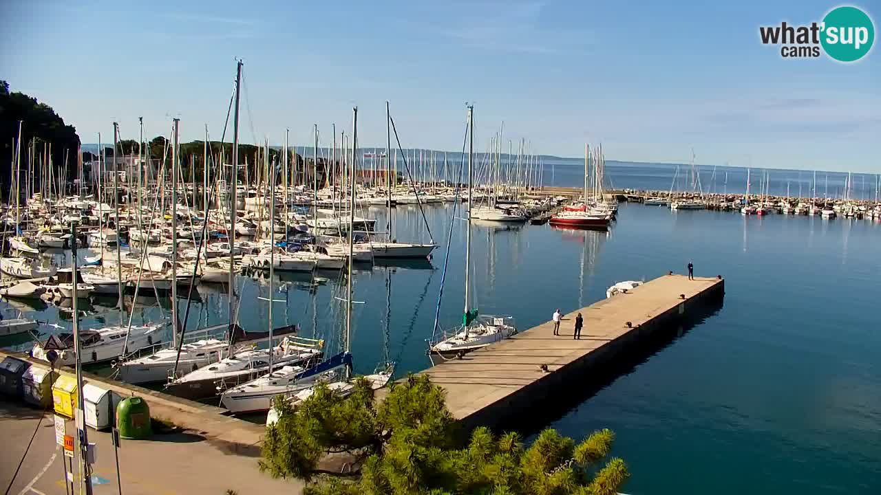 Webcam Sistiana Bucht – Liveblick auf Marina und Bucht