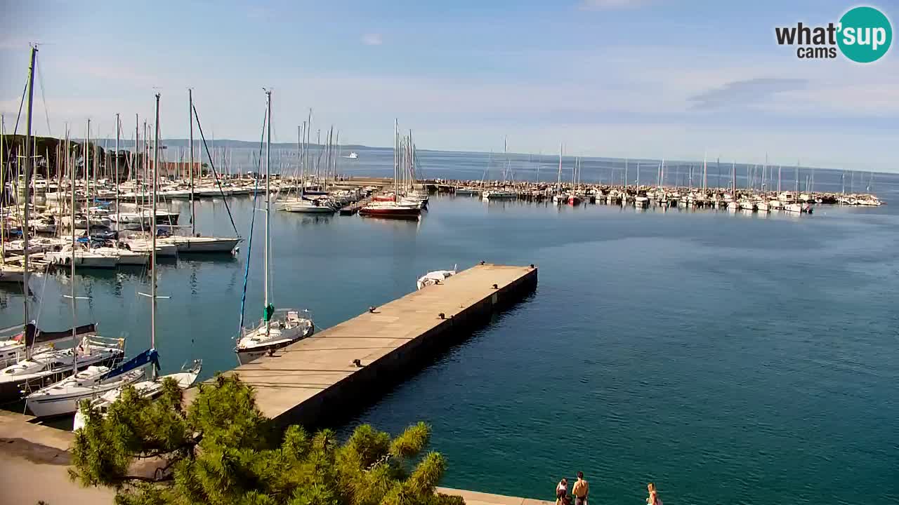 Webcam Sistiana Bucht – Liveblick auf Marina und Bucht