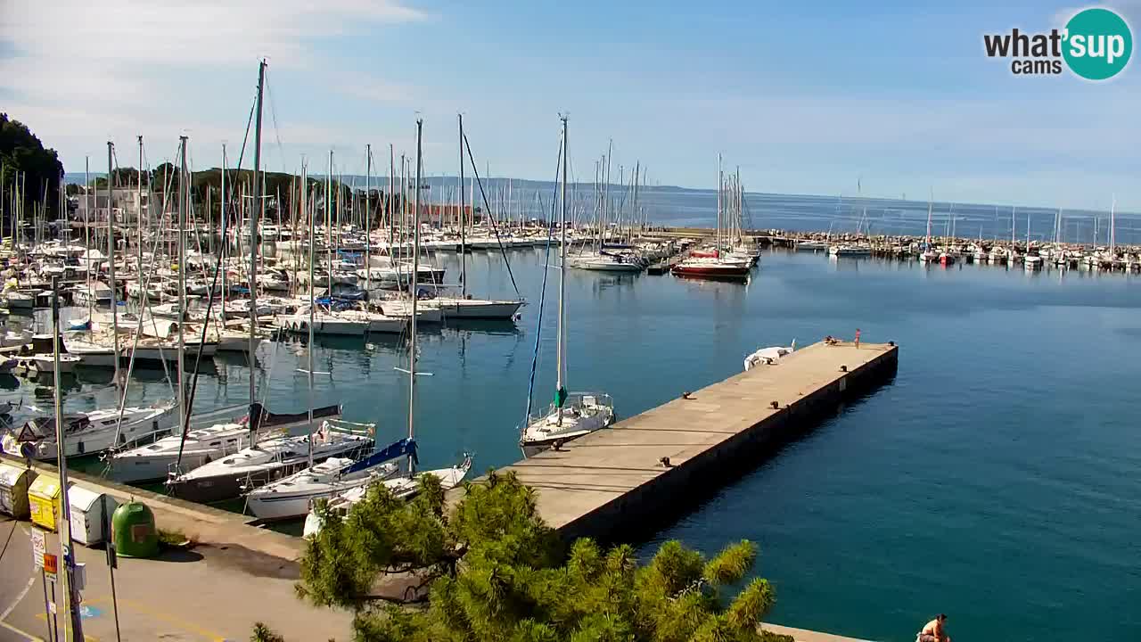 Webcam Sistiana Bucht – Liveblick auf Marina und Bucht