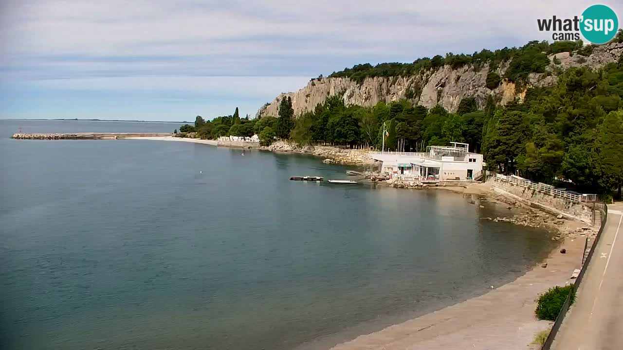 Webcam Baie de Sistiana – Vue en direct de la marina et de la baie