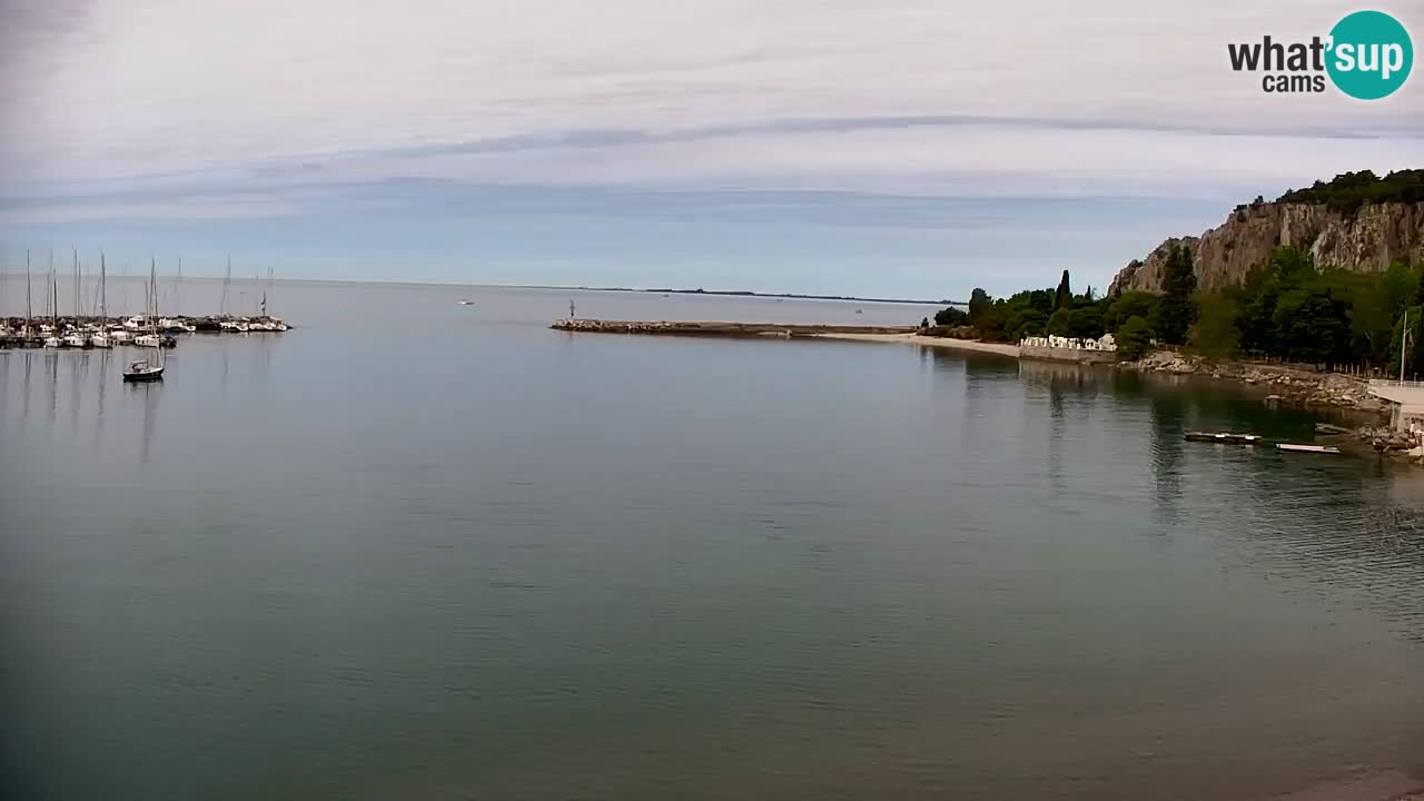 Webcam Sistiana Bucht – Liveblick auf Marina und Bucht