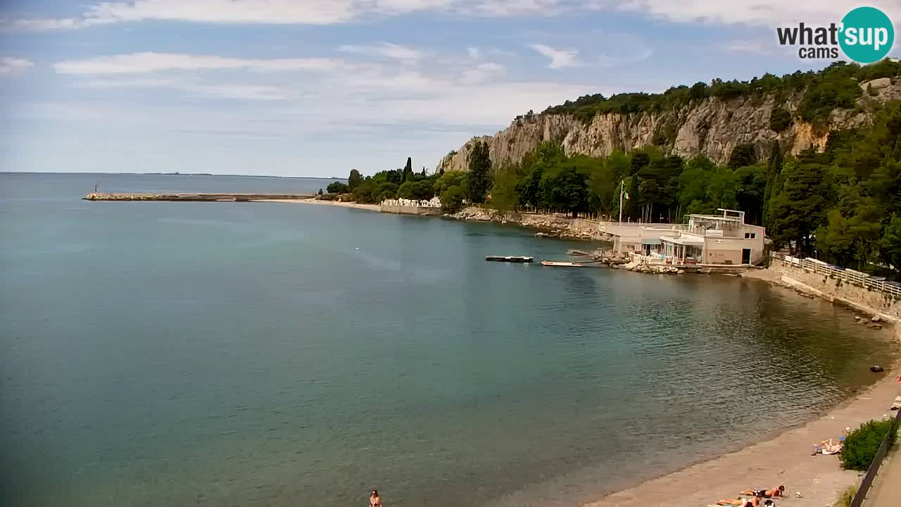Webcam Sistiana Baia – Live View of the Marina and Gulf