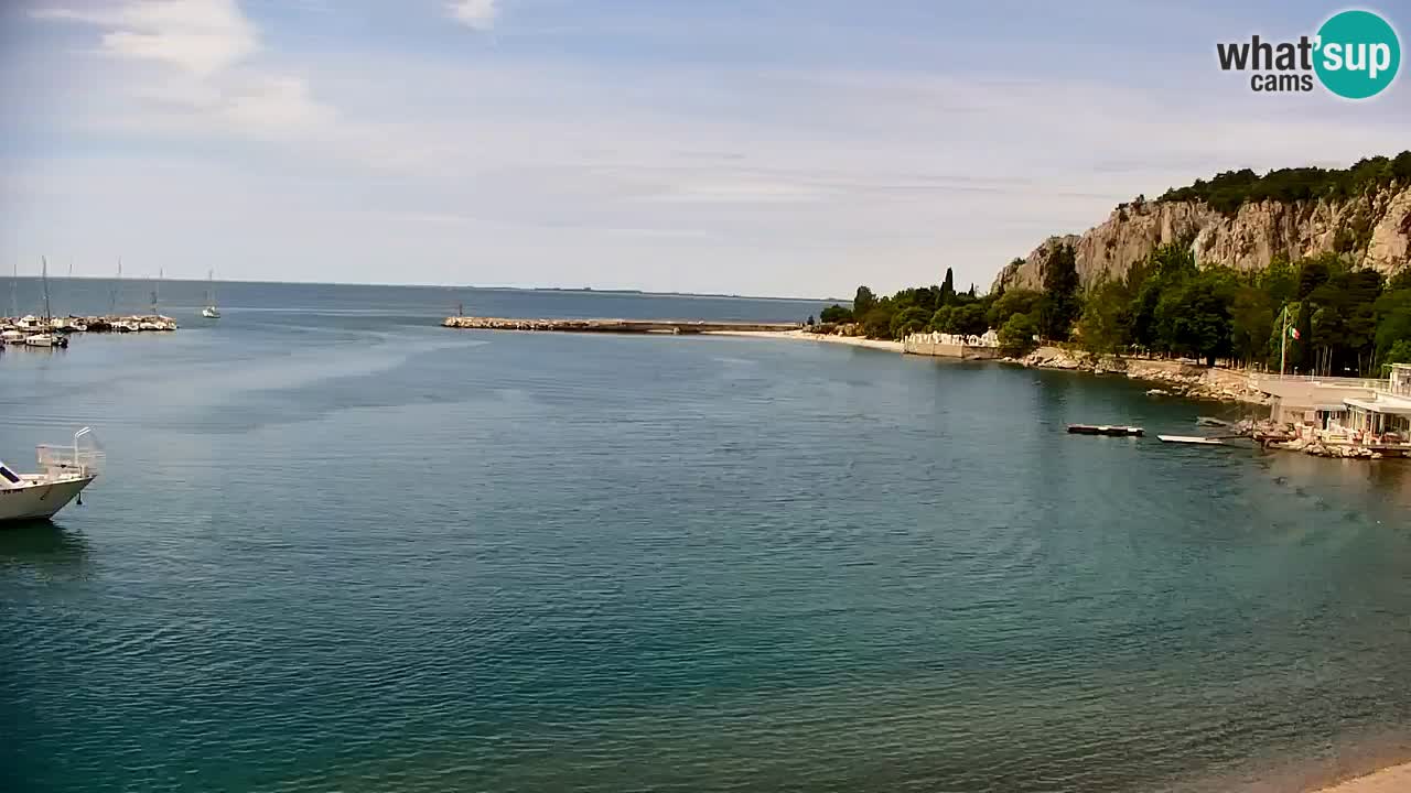 Webcam Sistiana Bucht – Liveblick auf Marina und Bucht