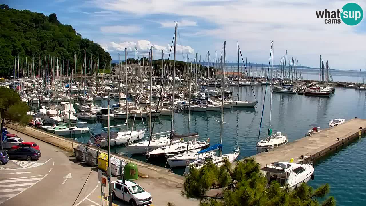 Webcam Sistiana Bucht – Liveblick auf Marina und Bucht
