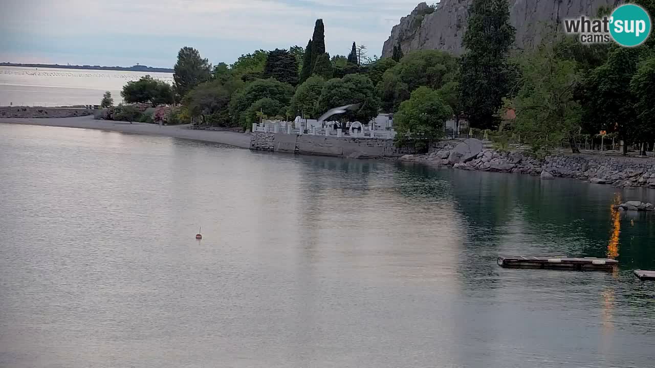 Webcam Sistiana Baia – Live View of the Marina and Gulf