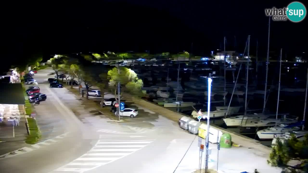 Webcam Bahía de Sistiana – Vista en directo del puerto deportivo y la costa