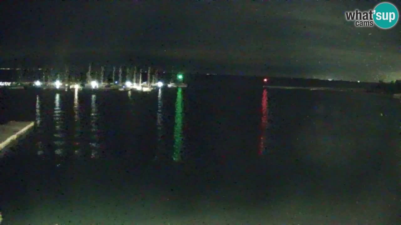 Webcam Baie de Sistiana – Vue en direct de la marina et de la baie
