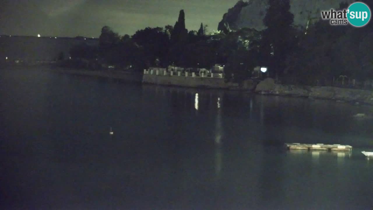 Webcam Baie de Sistiana – Vue en direct de la marina et de la baie
