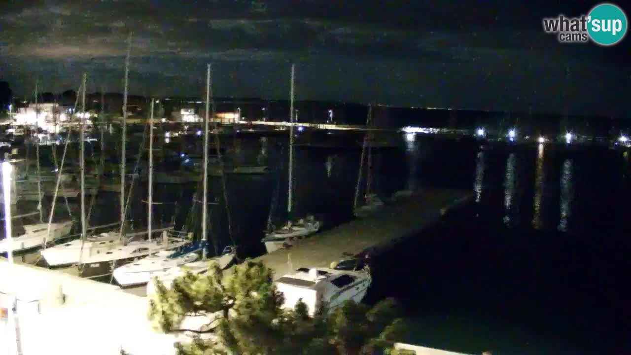Webcam Bahía de Sistiana – Vista en directo del puerto deportivo y la costa