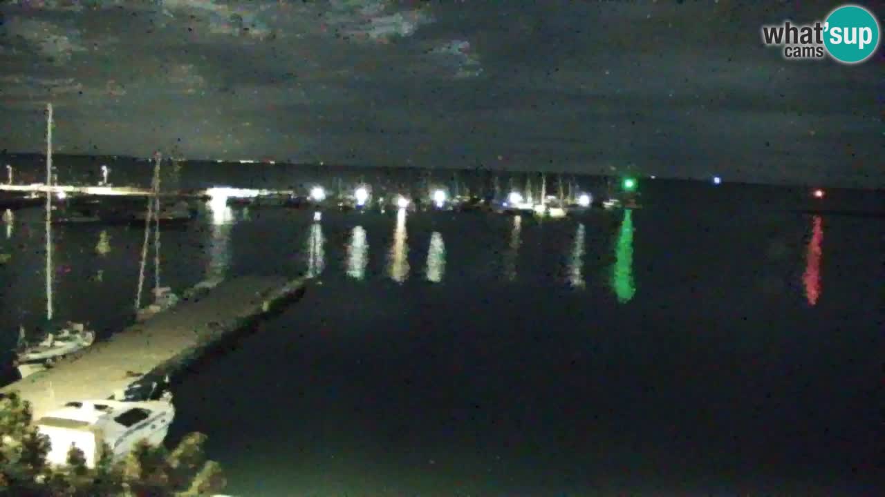 Webcam Baie de Sistiana – Vue en direct de la marina et de la baie
