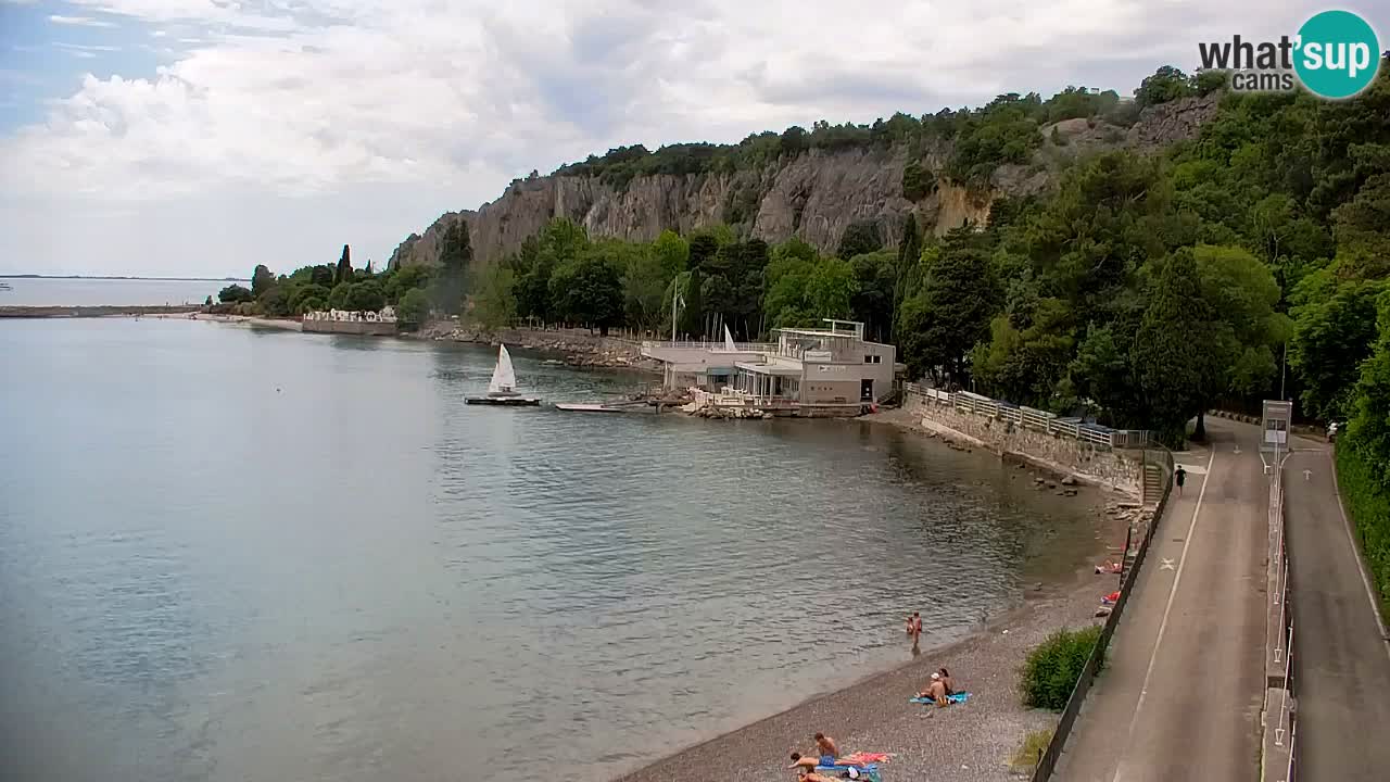 Spletna kamera Sesljanski zaliv – Pogled v živo na marino in zaliv