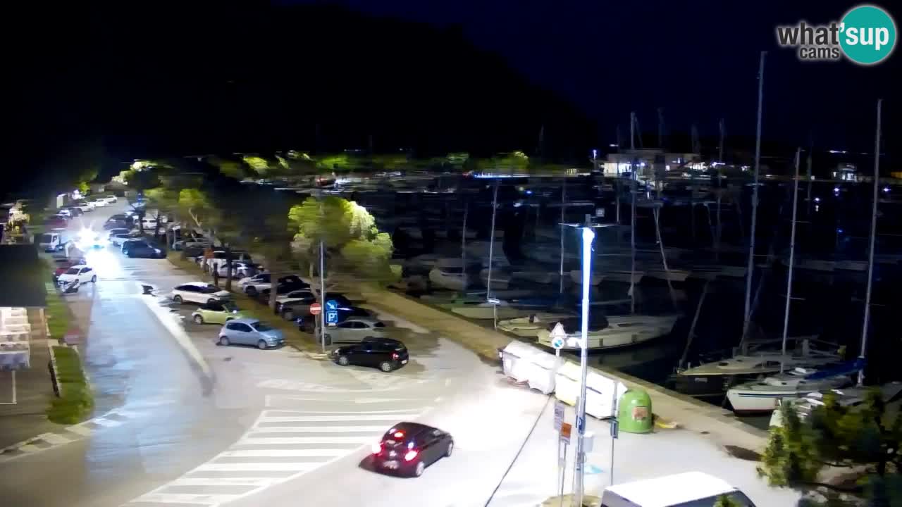 Web kamera Sistiana Uvala – Pogled uživo na marinu i zaljev