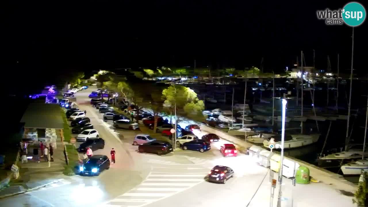 Web kamera Sistiana Uvala – Pogled uživo na marinu i zaljev