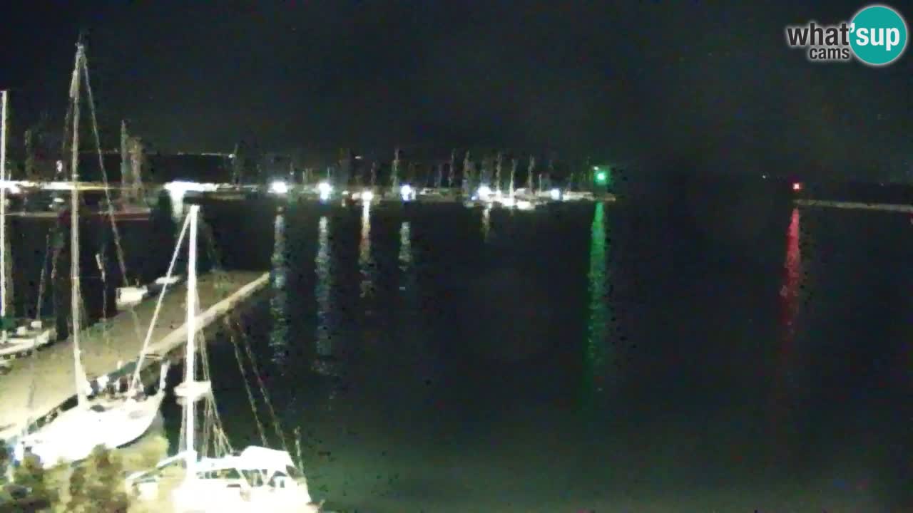Webcam Baie de Sistiana – Vue en direct de la marina et de la baie