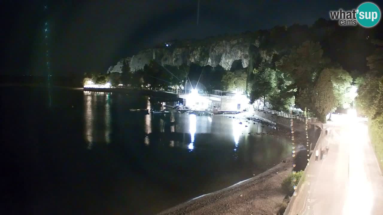 Webcam Bahía de Sistiana – Vista en directo del puerto deportivo y la costa
