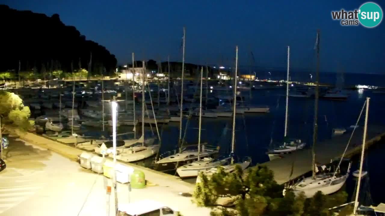 Webcam Bahía de Sistiana – Vista en directo del puerto deportivo y la costa