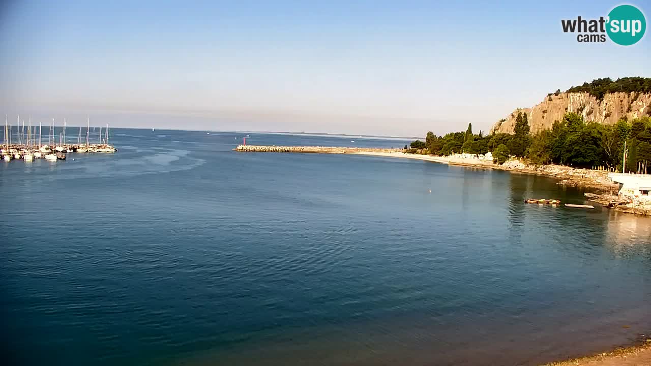 Webcam Sistiana Baia – Live View of the Marina and Gulf