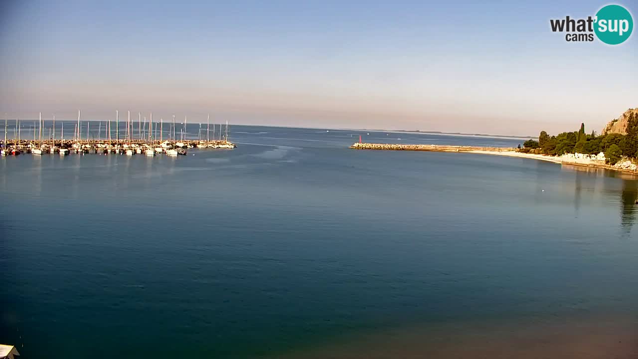Webcam Sistiana Baia – Live View of the Marina and Gulf