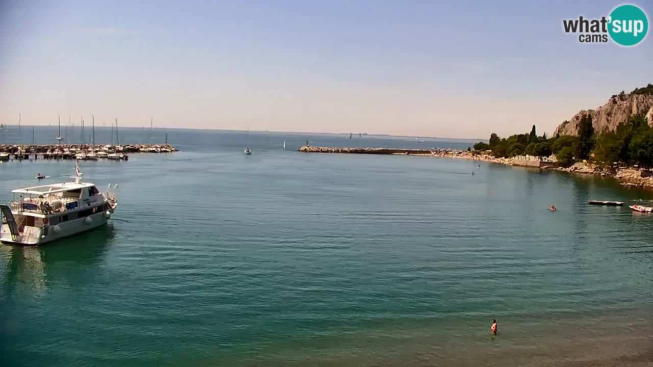 Webcam Sistiana Bucht – Liveblick auf Marina und Bucht
