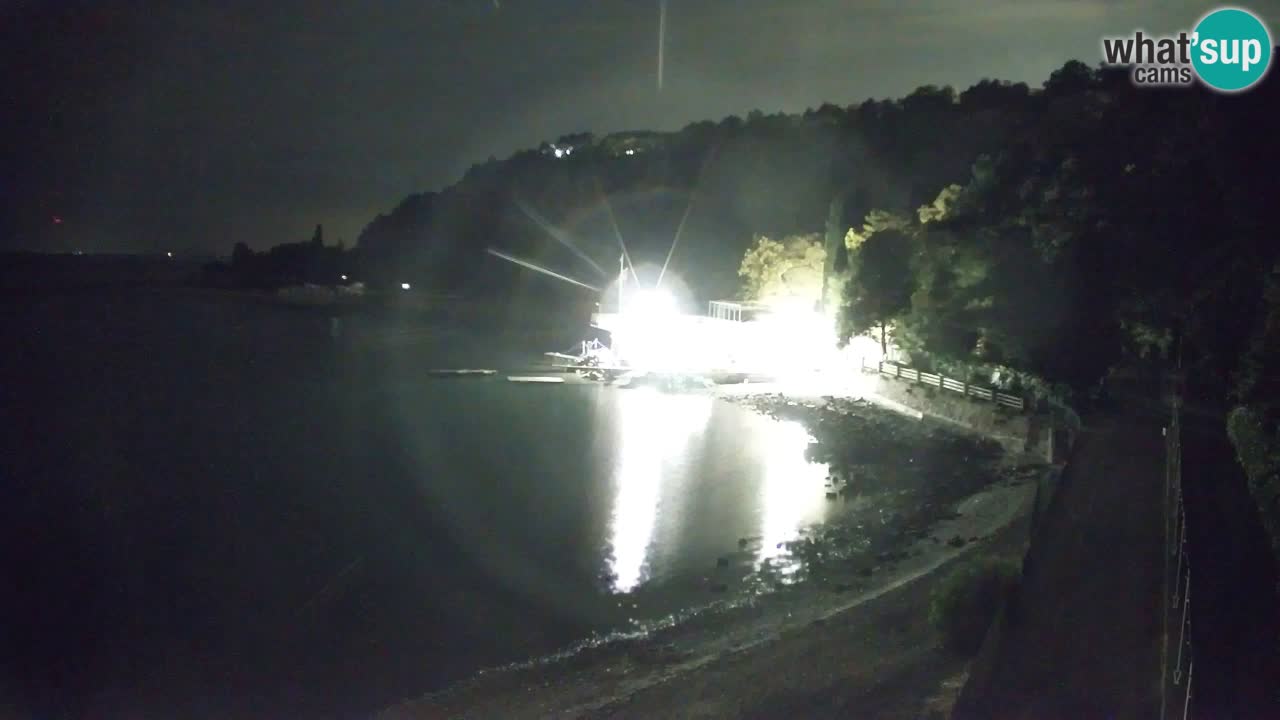 Webcam Baie de Sistiana – Vue en direct de la marina et de la baie
