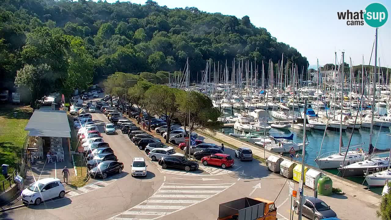Webcam Baie de Sistiana – Vue en direct de la marina et de la baie