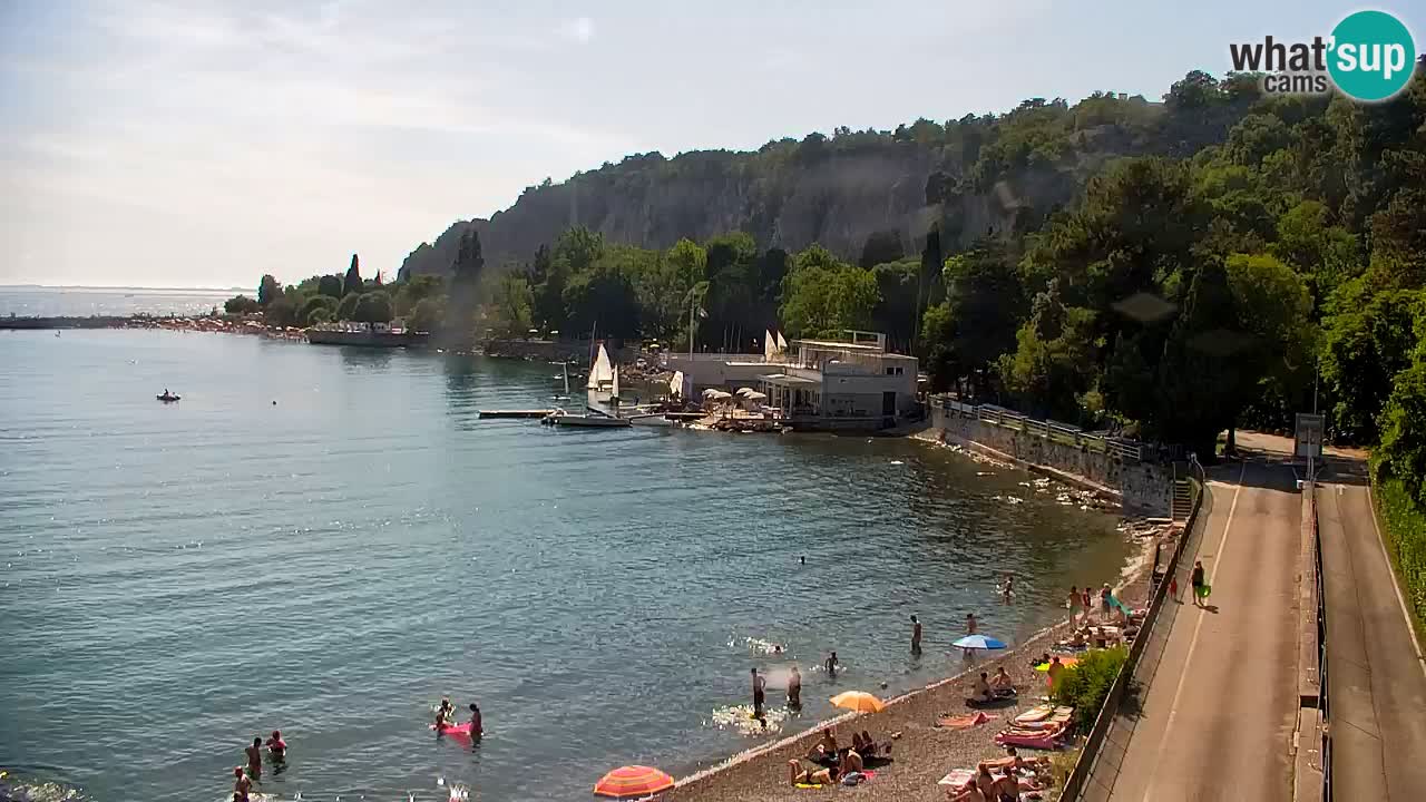 Webcam Sistiana Baia – Live View of the Marina and Gulf