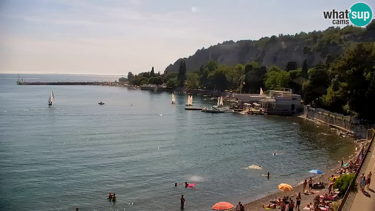 Webcam Sistiana Baia – Live View of the Marina and Gulf