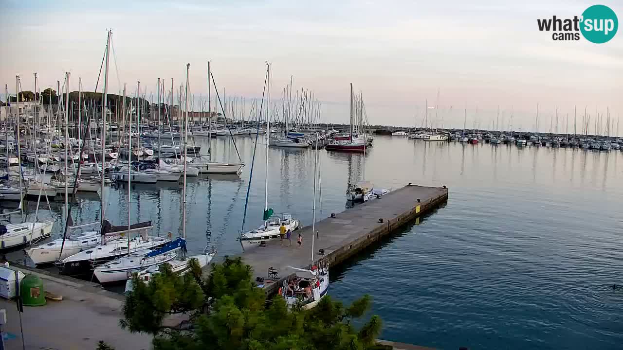 Web kamera Sistiana Uvala – Pogled uživo na marinu i zaljev