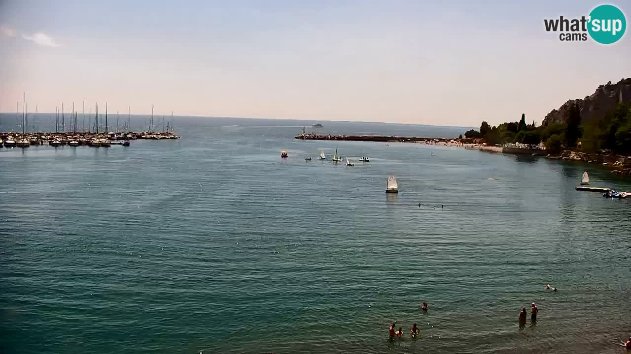 Webcam Sistiana Baia – Live View of the Marina and Gulf