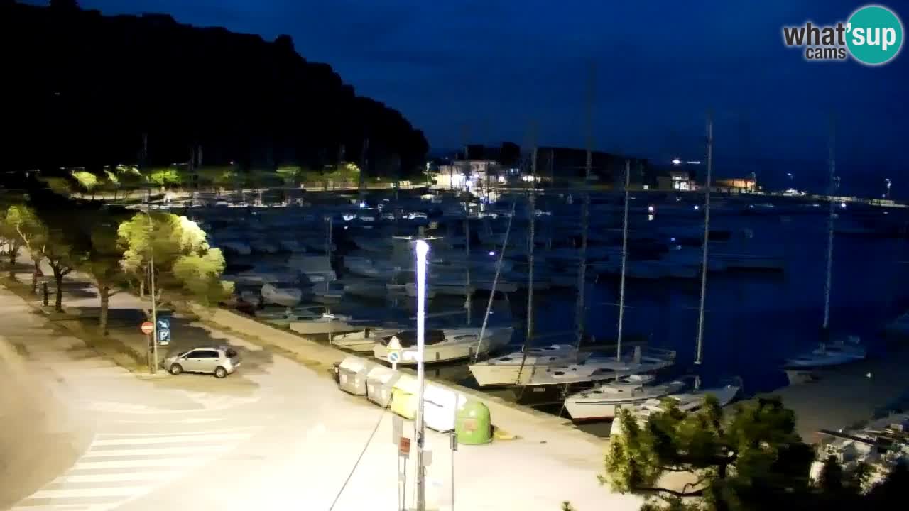Webcam Sistiana Baia – Live View of the Marina and Gulf