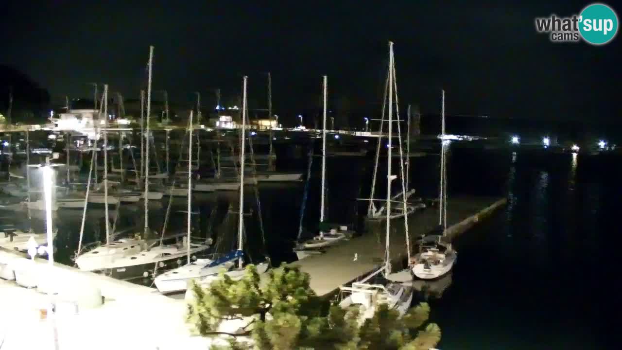 Webcam Sistiana Baia – Live View of the Marina and Gulf