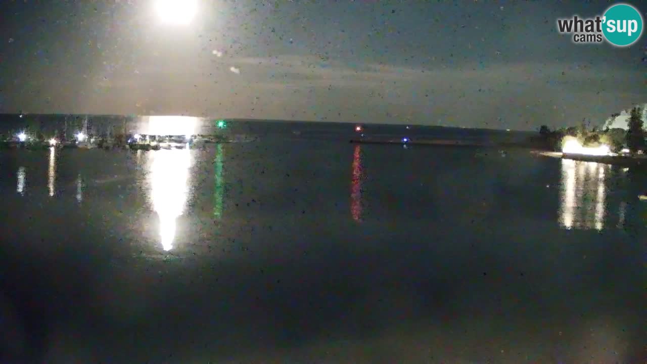 Webcam Baie de Sistiana – Vue en direct de la marina et de la baie