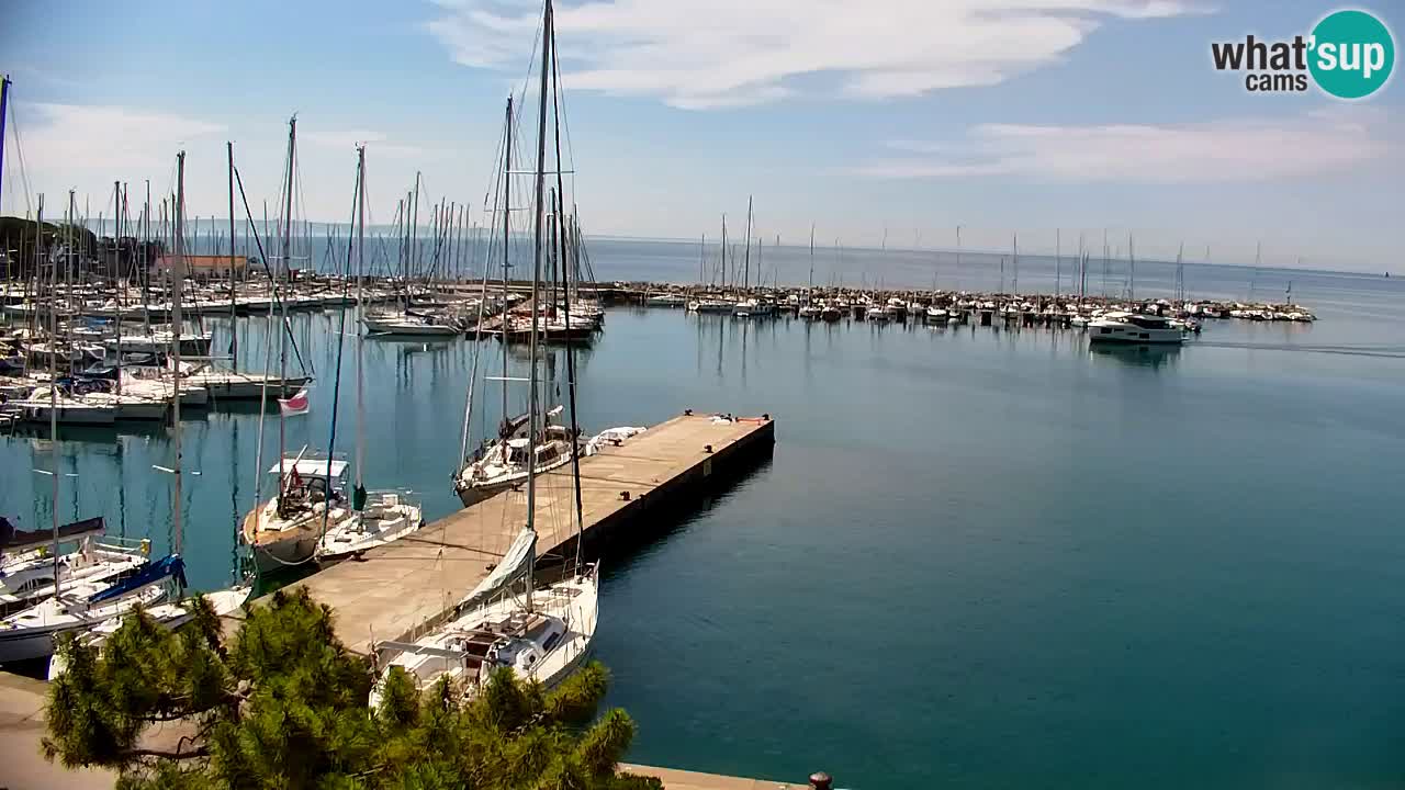 Webcam Sistiana Bucht – Liveblick auf Marina und Bucht