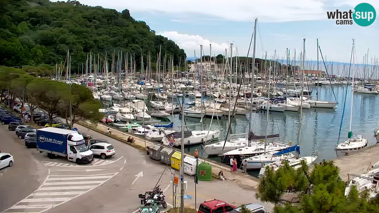 Webcam Sistiana Baia – Live View of the Marina and Gulf