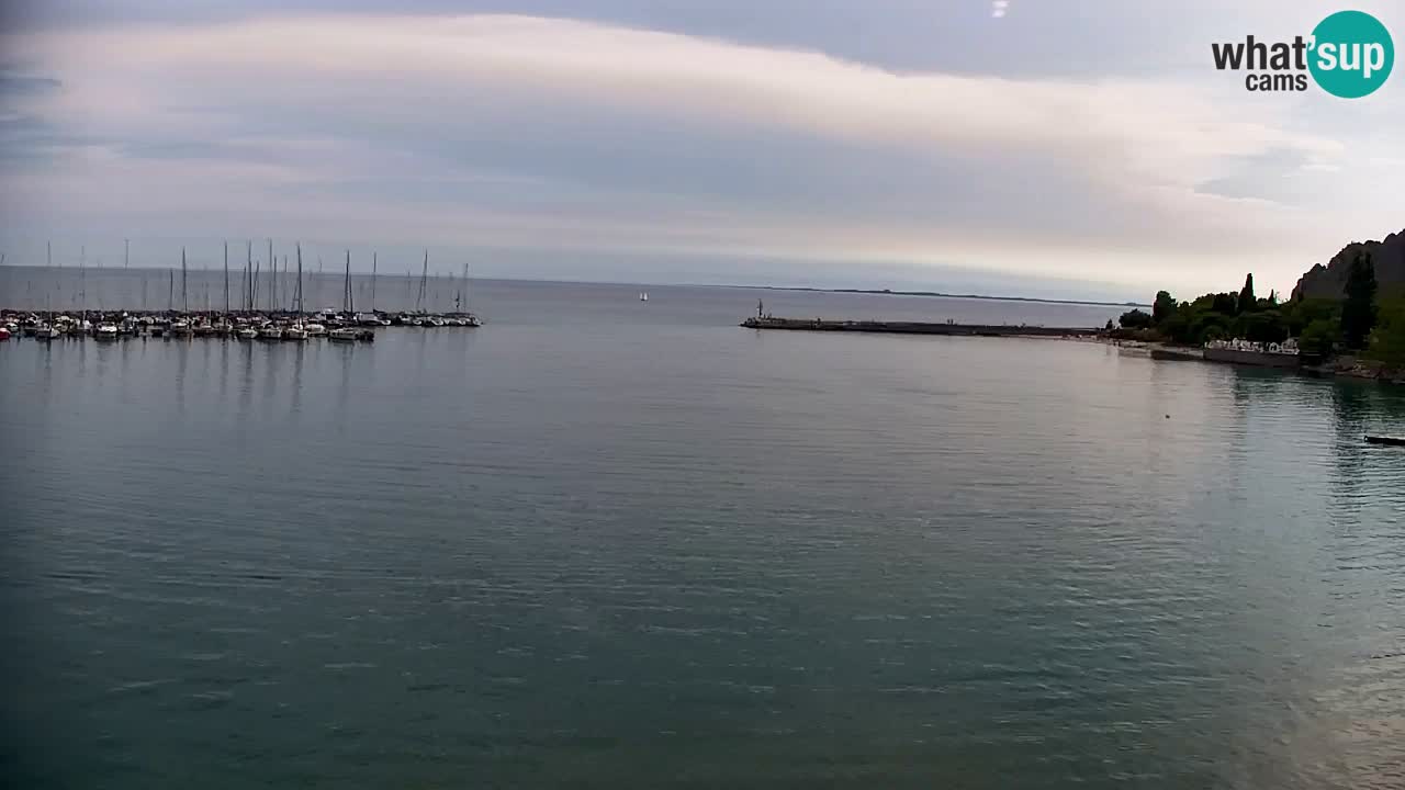 Webcam Sistiana Baia – Live View of the Marina and Gulf