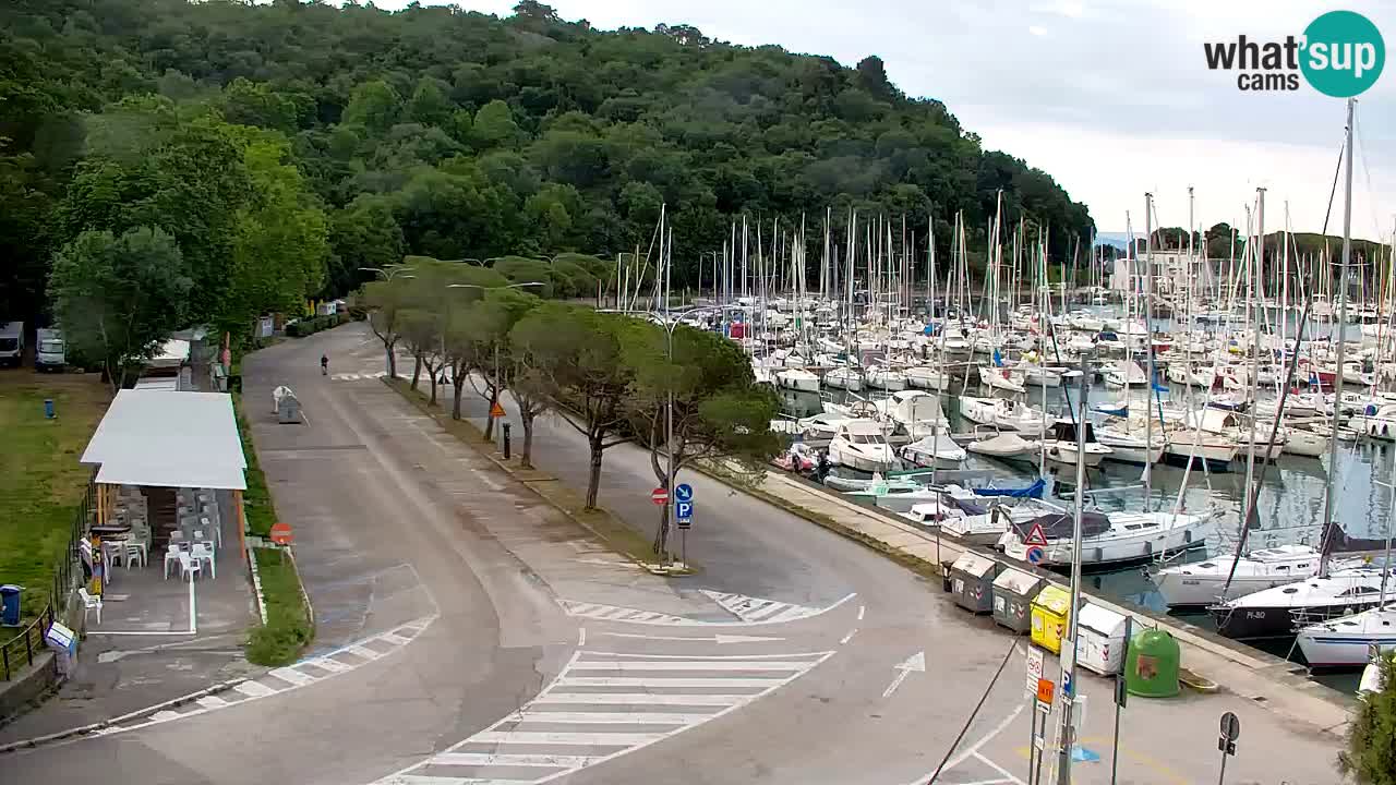 Webcam Sistiana Bucht – Liveblick auf Marina und Bucht
