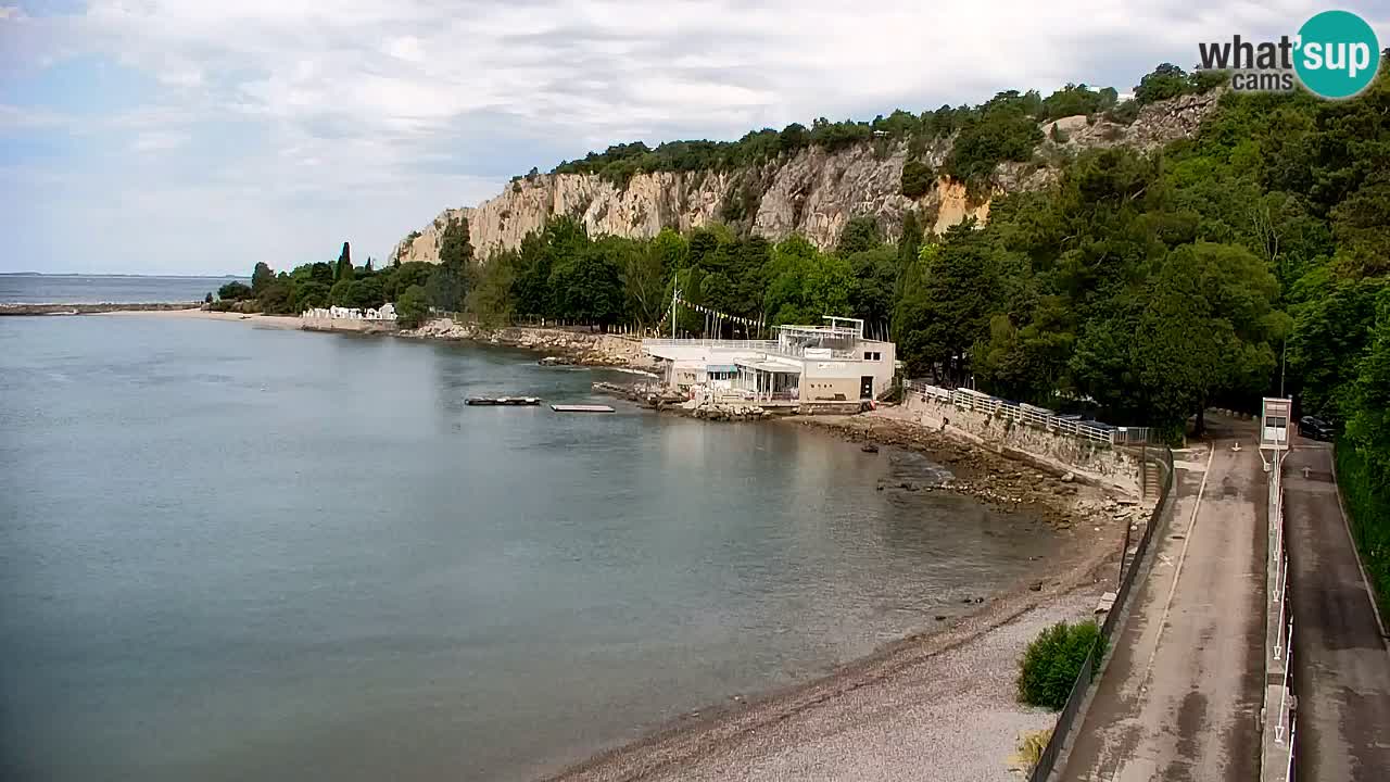 Webcam Baie de Sistiana – Vue en direct de la marina et de la baie