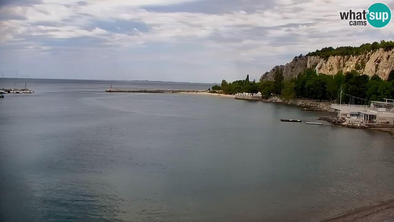 Webcam Sistiana Baia – Live View of the Marina and Gulf