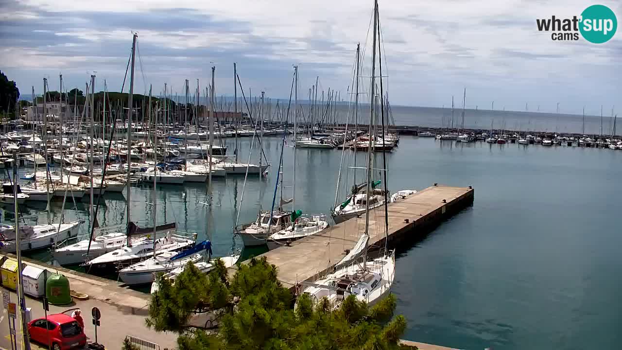 Web kamera Sistiana Uvala – Pogled uživo na marinu i zaljev