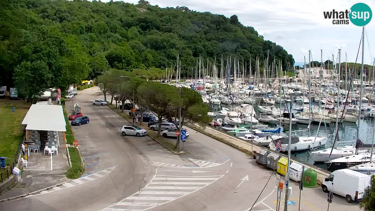Webcam Sistiana Baia – Live View of the Marina and Gulf