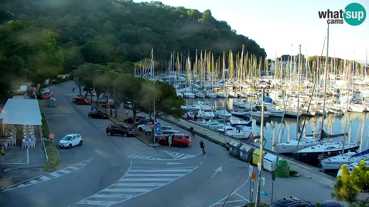 Webcam Sistiana Baia – Live View of the Marina and Gulf