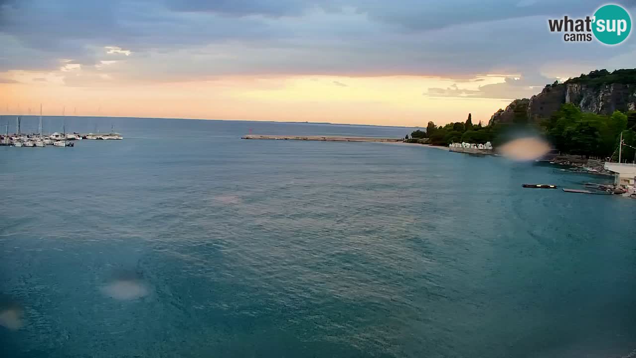 Webcam Sistiana Bucht – Liveblick auf Marina und Bucht