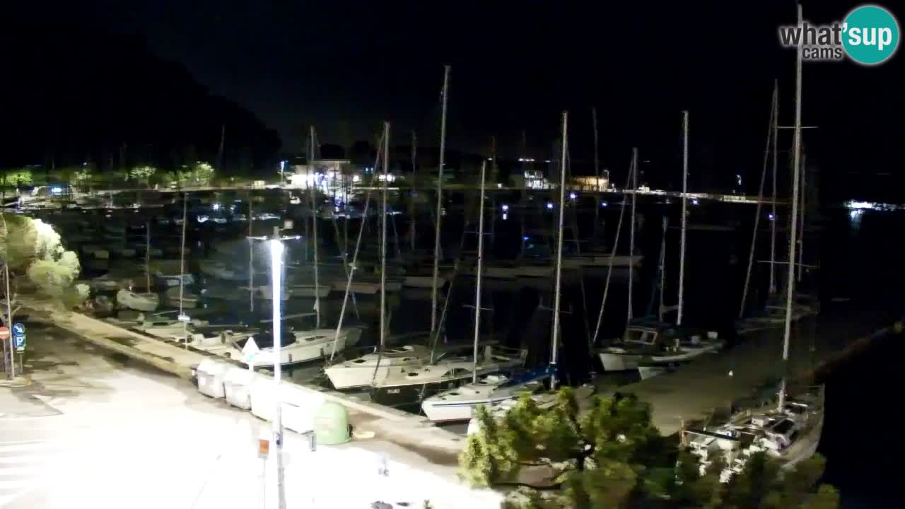 Web kamera Sistiana Uvala – Pogled uživo na marinu i zaljev