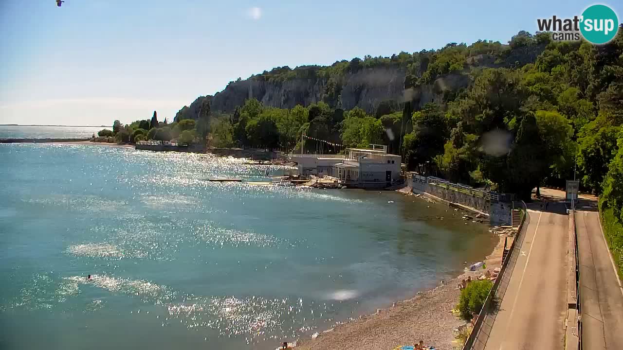 Spletna kamera Sesljanski zaliv – Pogled v živo na marino in zaliv