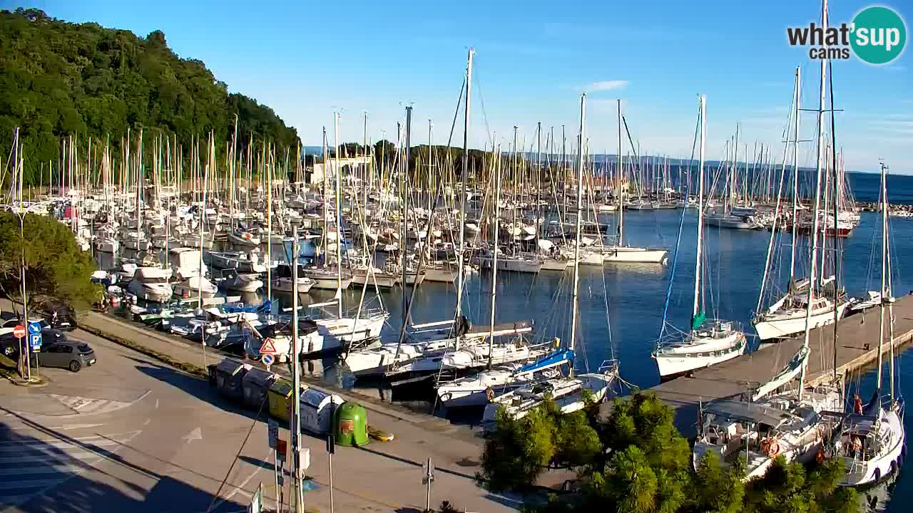 Webcam Sistiana Bucht – Liveblick auf Marina und Bucht