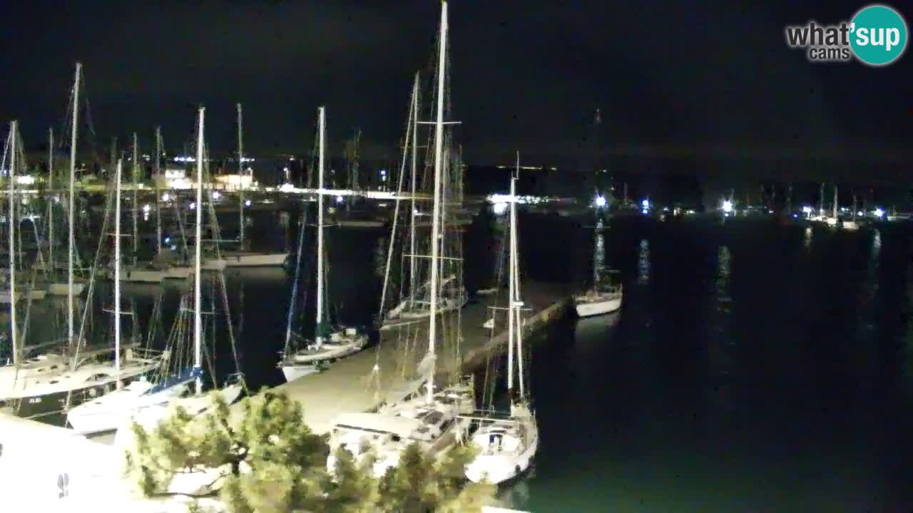 Webcam Baie de Sistiana – Vue en direct de la marina et de la baie