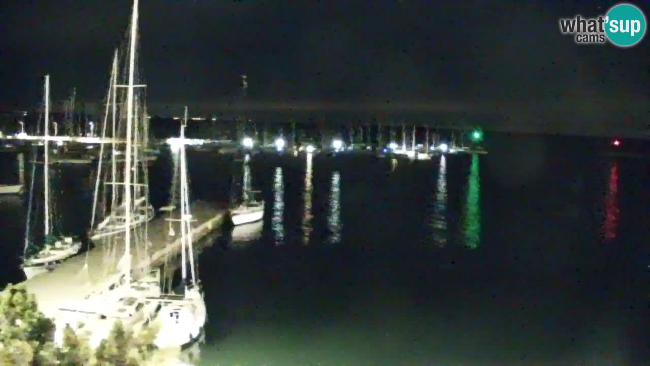 Webcam Baie de Sistiana – Vue en direct de la marina et de la baie