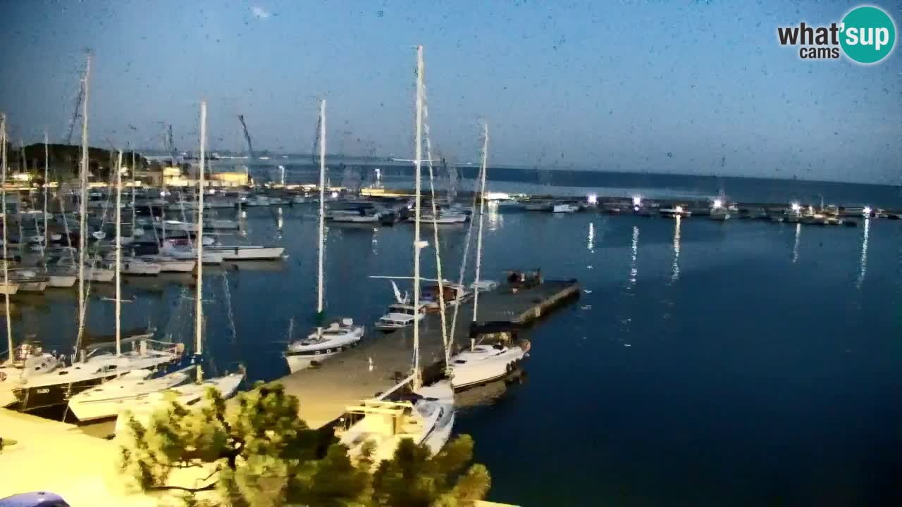 Webcam Sistiana Baia – Live View of the Marina and Gulf