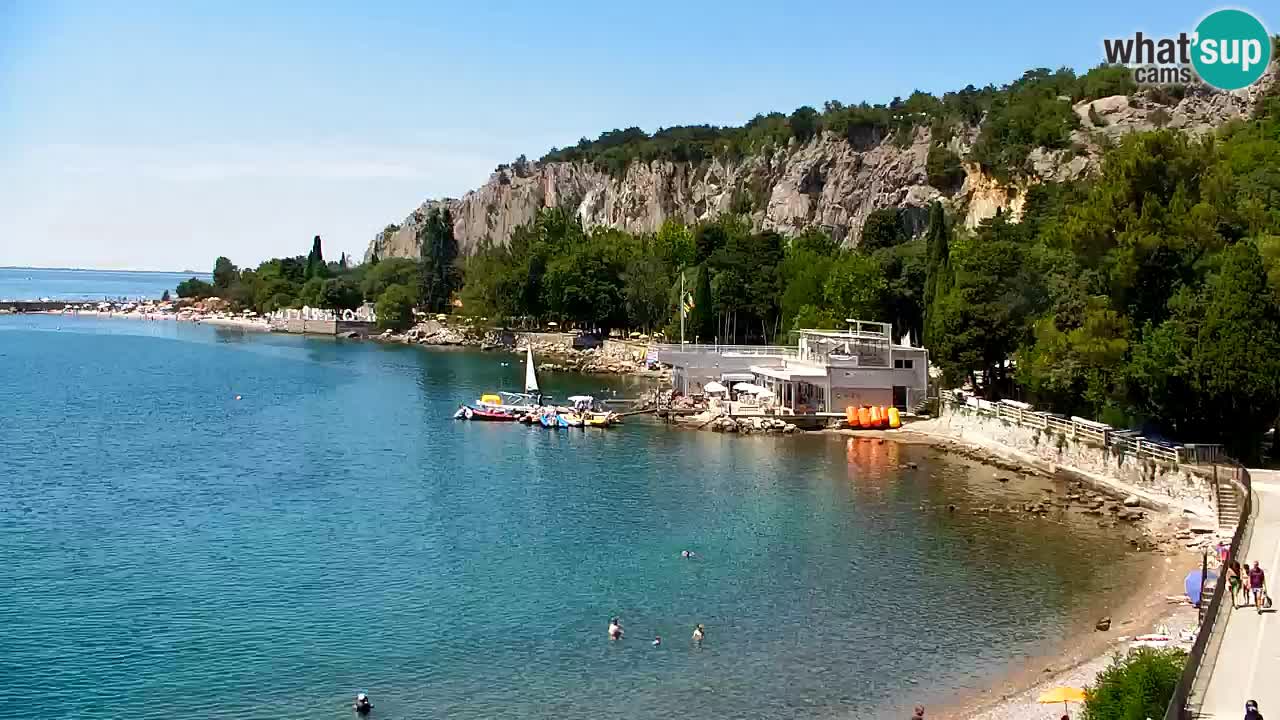 Webcam Sistiana Baia – Live View of the Marina and Gulf