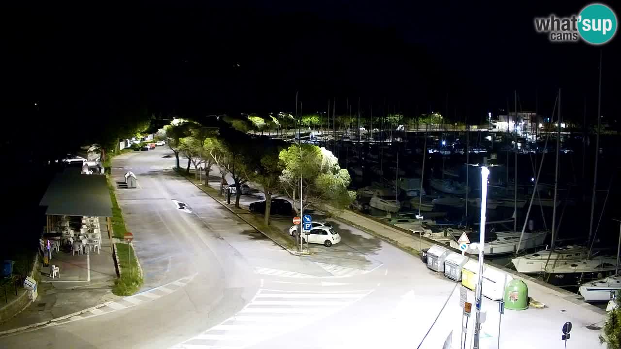 Webcam Sistiana Baia – Live View of the Marina and Gulf